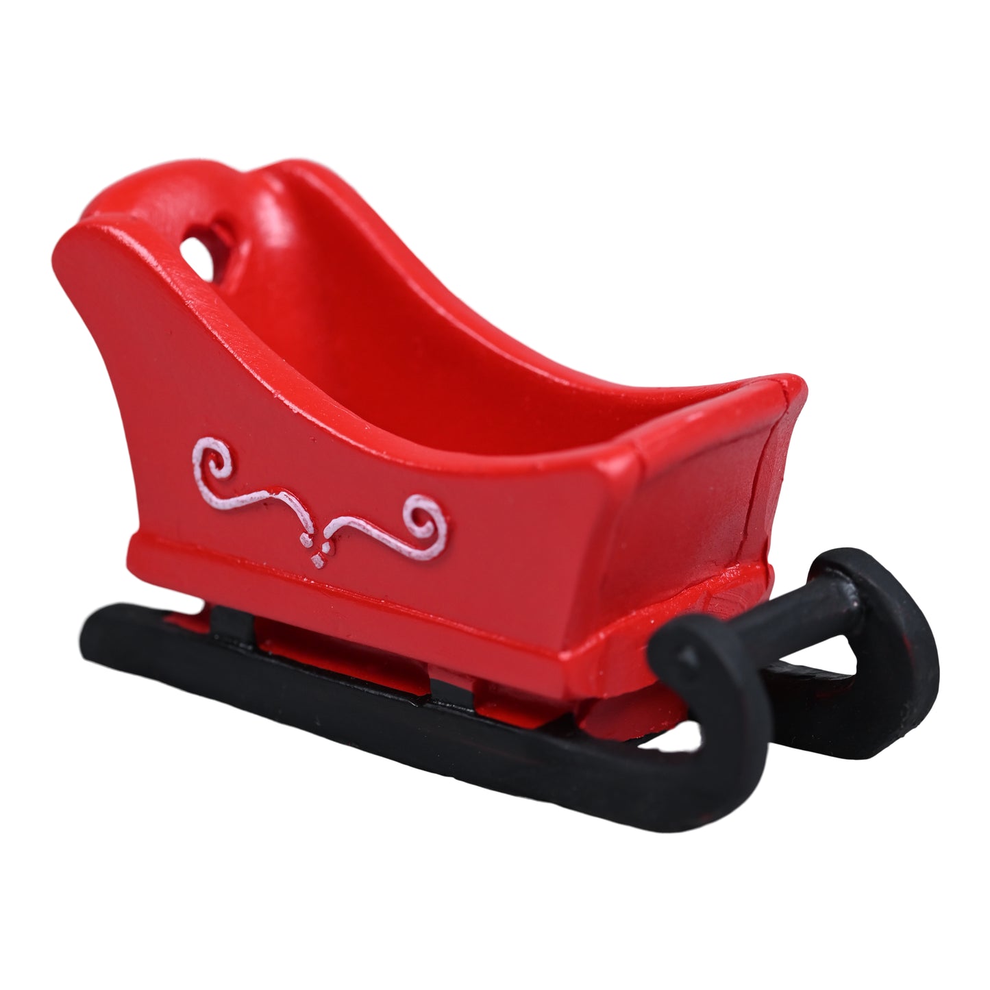 Släde till Nissedörr röd