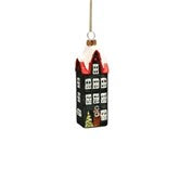 Julkula i glas, Mörkblått hus