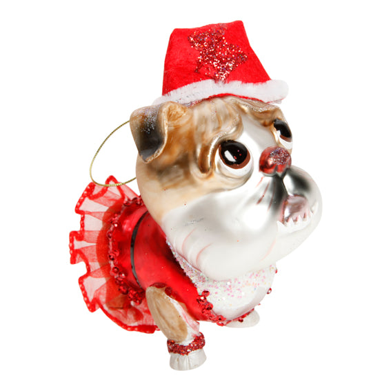 Julkula i glas - Julhund