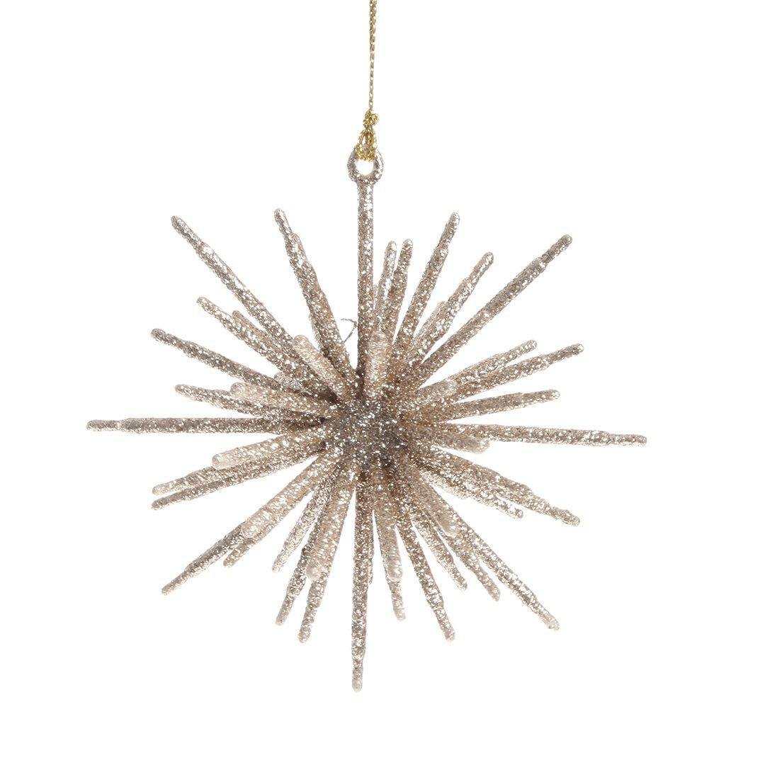 3D Stjärna guld 10cm - The Christmas Store - Sverige