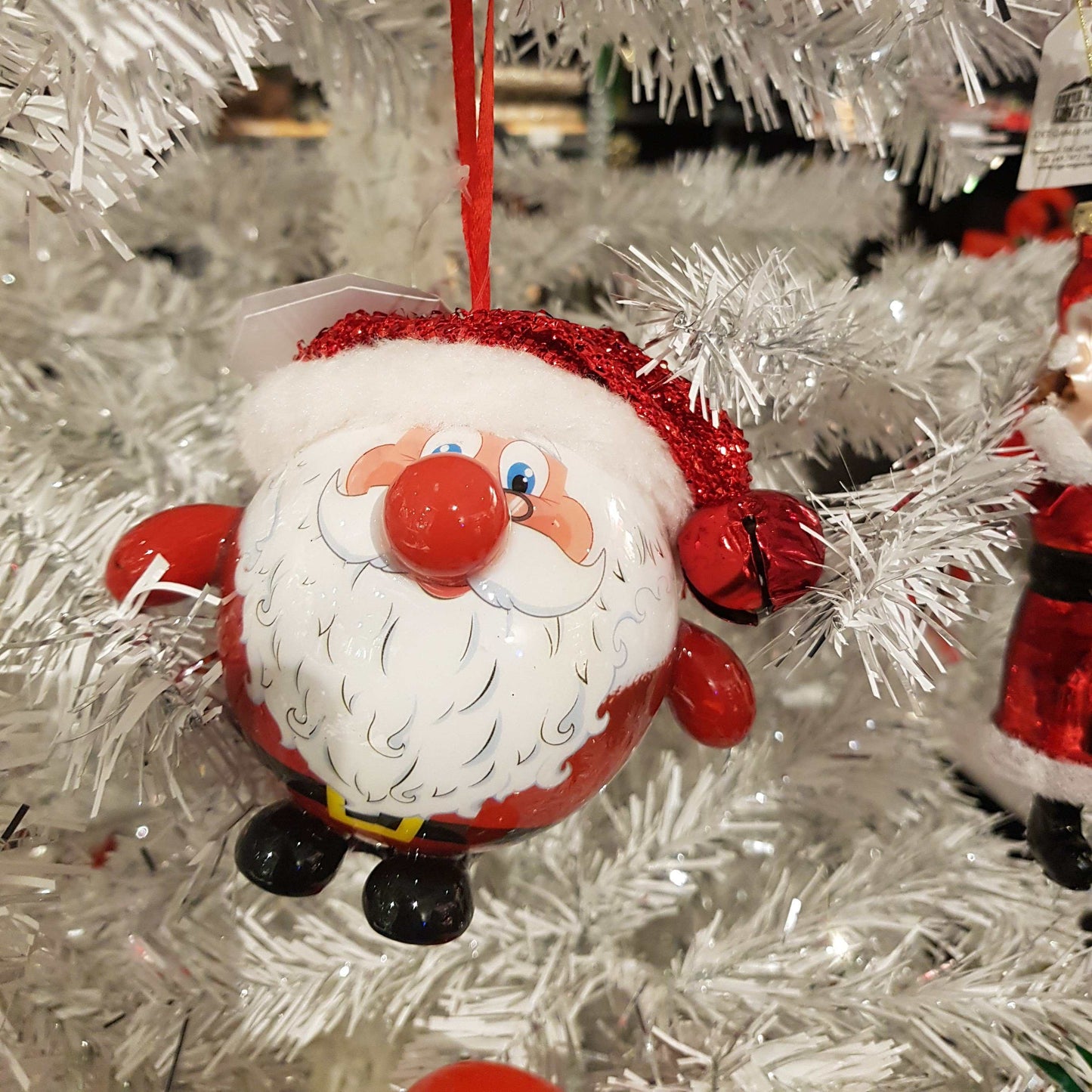 Julkula Tomte med blinkande näsa - The Christmas Store - Sverige
