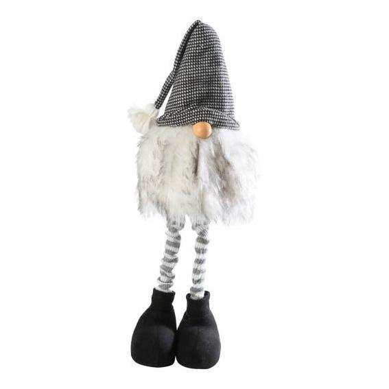Teleskoptomte grå / vit 88cm - The Christmas Store - Sverige