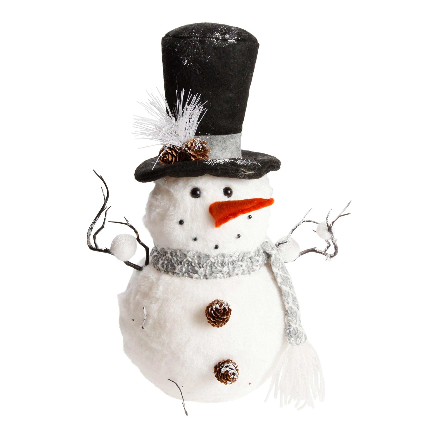 Snögubbe med led 32 cm - The Christmas Store - Sverige
