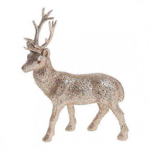 Ren champagne 17cm - The Christmas Store - Sverige