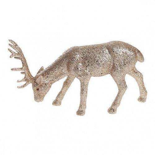 Ren champagne 11cm - The Christmas Store - Sverige
