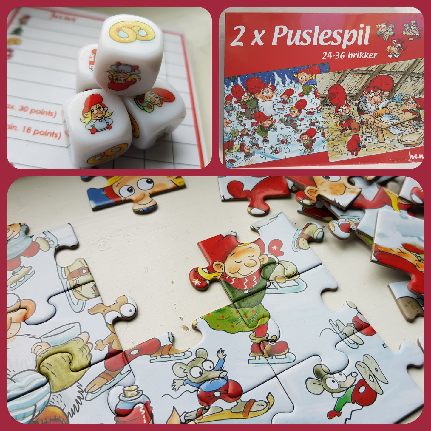Julpussel 2 st i ask