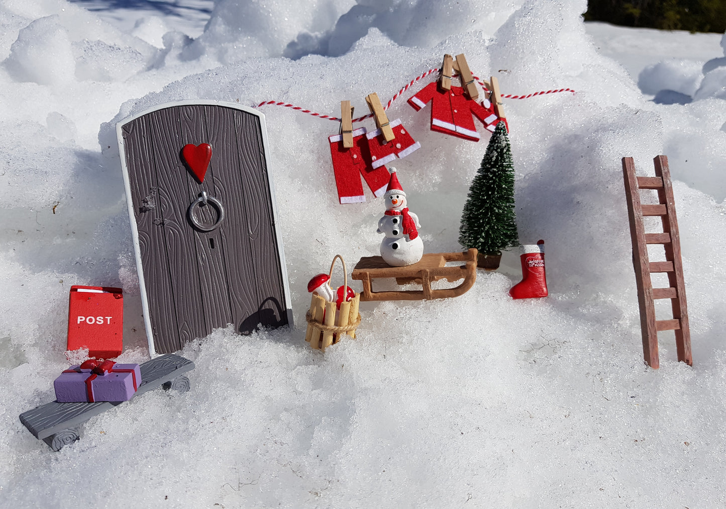 Kälke till Nissedörr