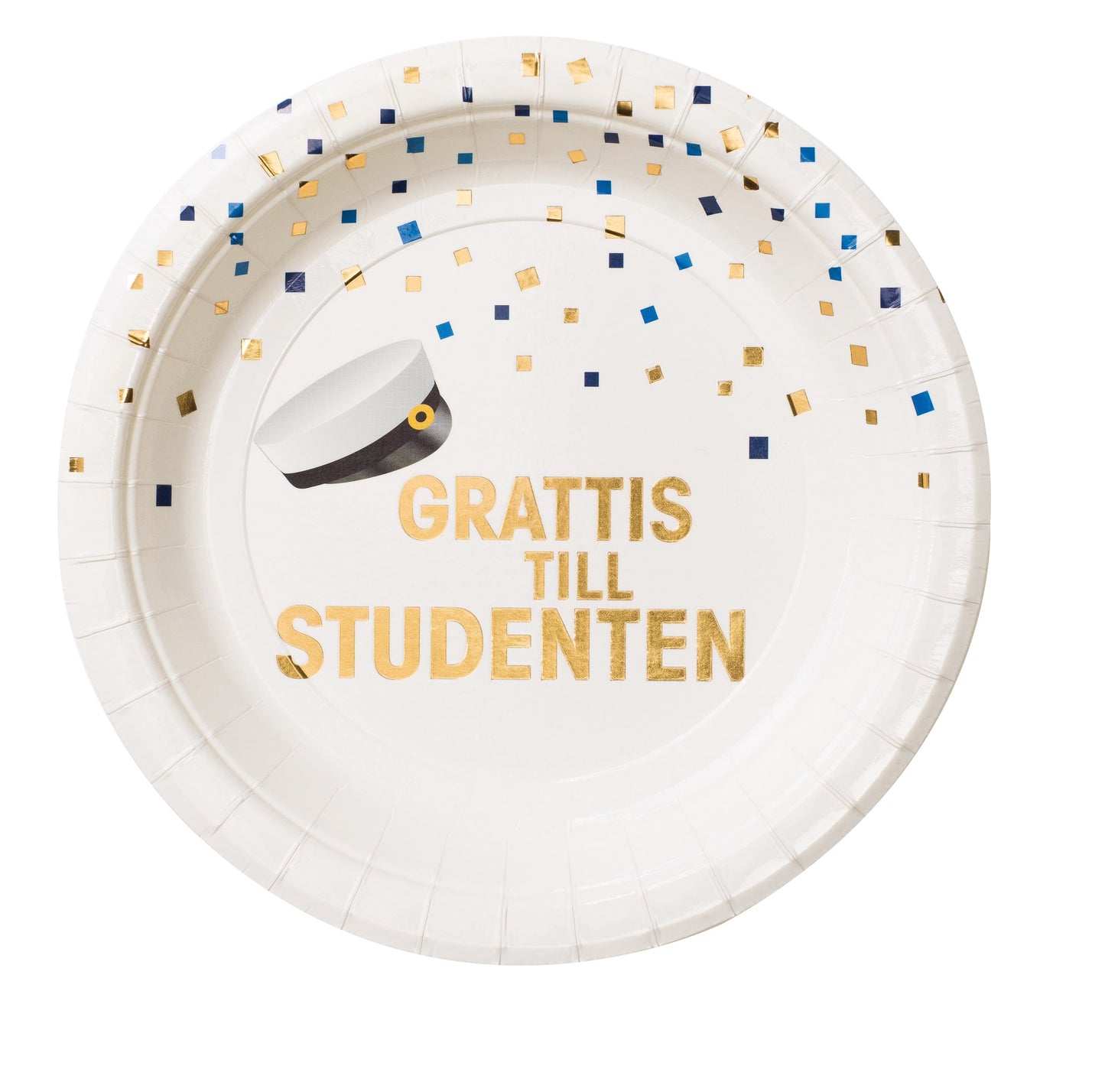 Tallrik - Grattis till Studenten 18cm