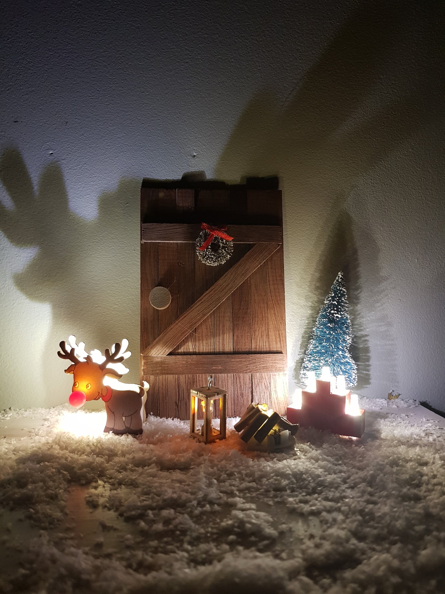 Brasa med LED till Nissedörr