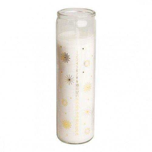 Kalenderljus i glas 1-24 Bring home - The Christmas Store - Sverige
