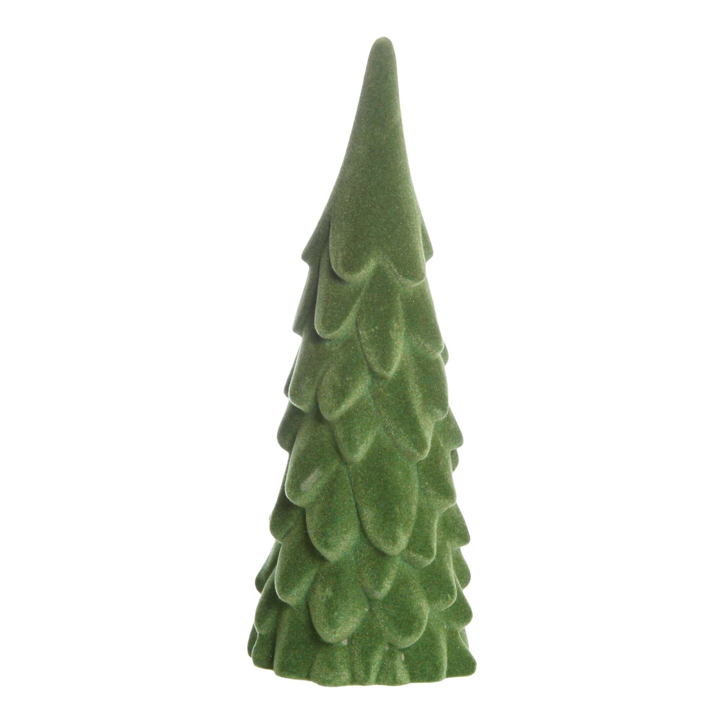 Gran grön samet 16cm - The Christmas Store - Sverige