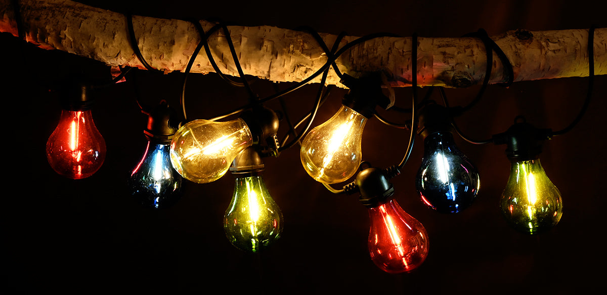 Ljusslinga Big Bubble LED Startse Färgade lampor