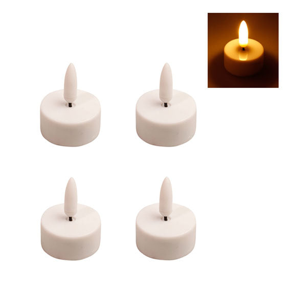 Värmeljus - LED - 4-Pack
