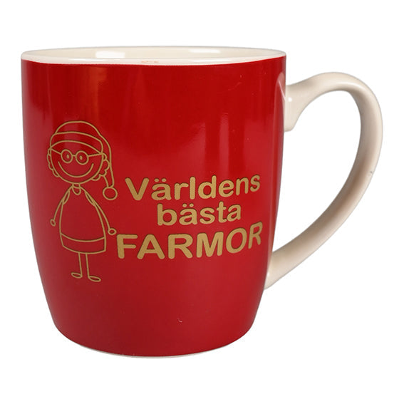Mugg Världens Bästa Morfar