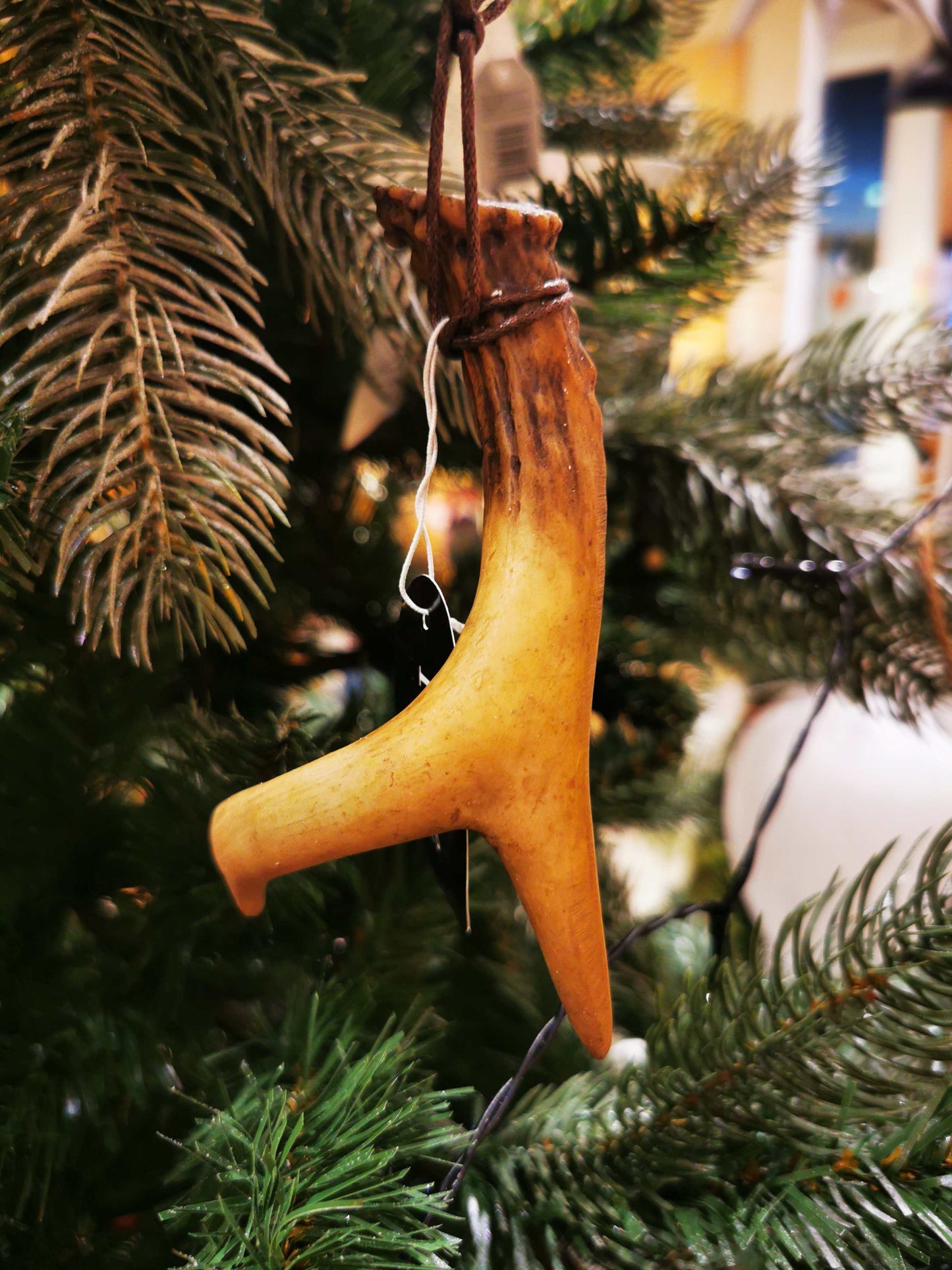 Renhorn - Naturtroget 12cm - The Christmas Store - Sverige