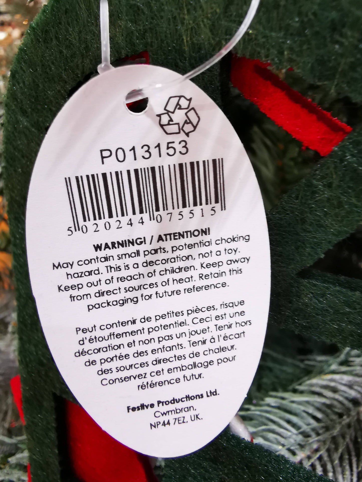 Hängande Fönster m. Tomte - Filt