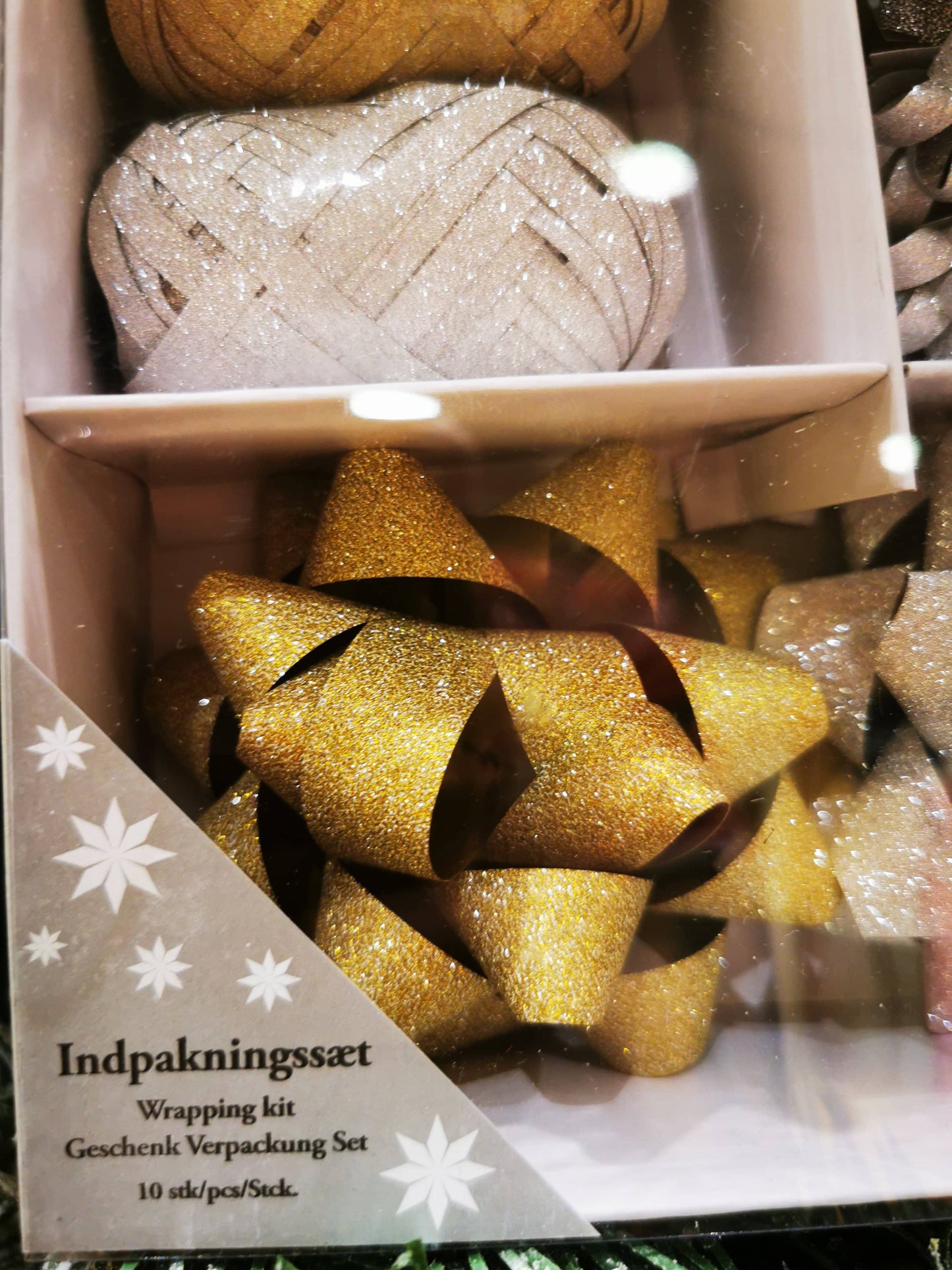 Paket för Julklappsinslagnings - 10 delar