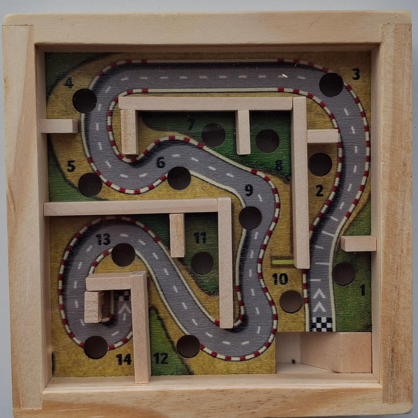 Magiska pussel, labyrint, Racing Circut