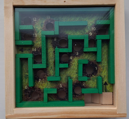 Magiska pussel, labyrint, Hedge Maze