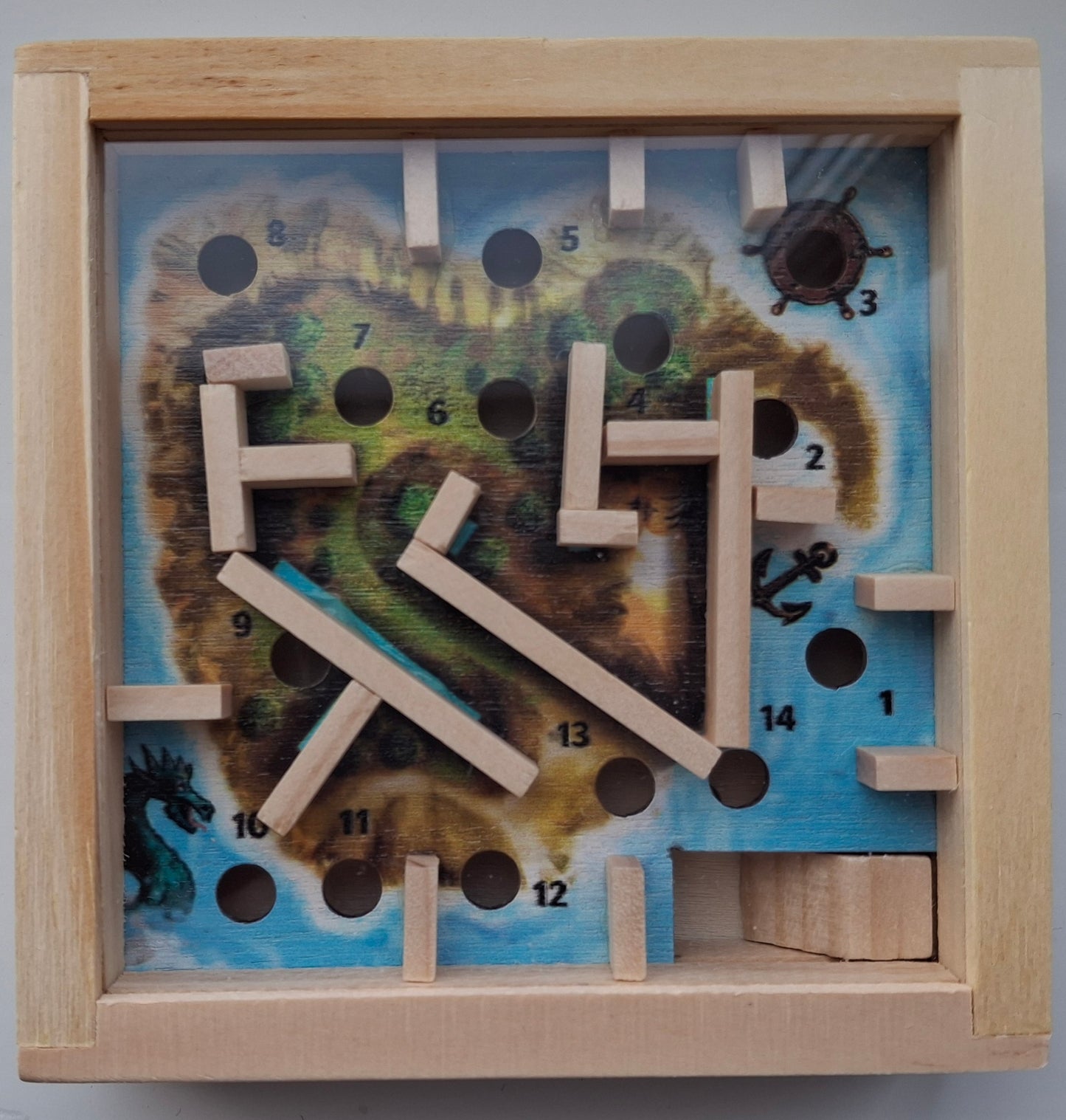 Magiska pussel, Labyrint, Treasure hunt