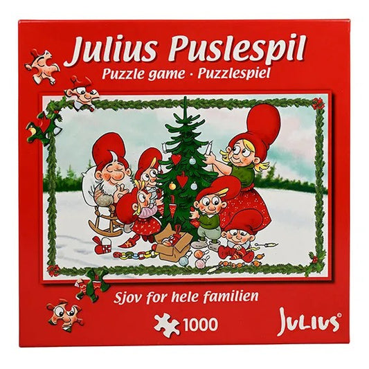Julpussel, Julius, 1000 bitars