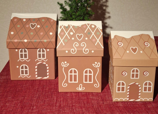Pepparkaksburkar- 3-set Ginger