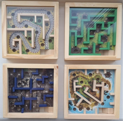 Magiska pussel, Labyrint, Treasure hunt