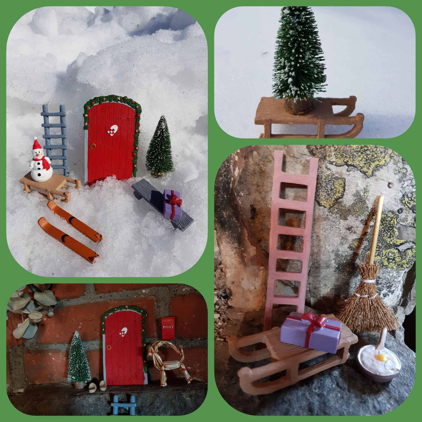 Julkäpp, Santas workshop- till Nissedörr