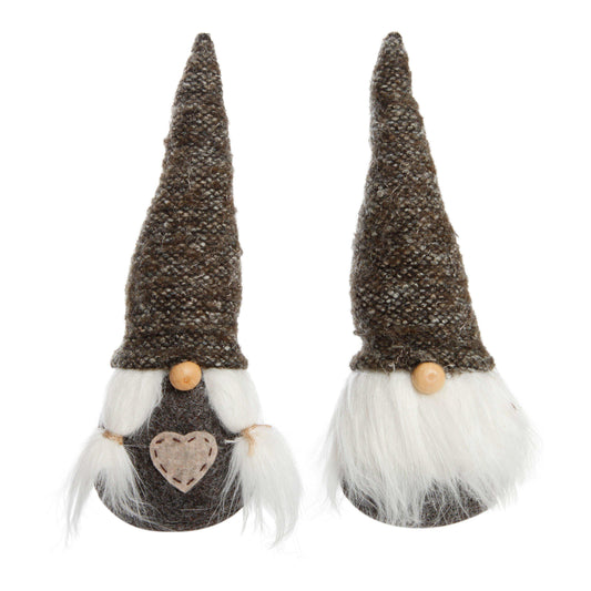 Grå Tomtenisse - 22cm - The Christmas Store - Sverige