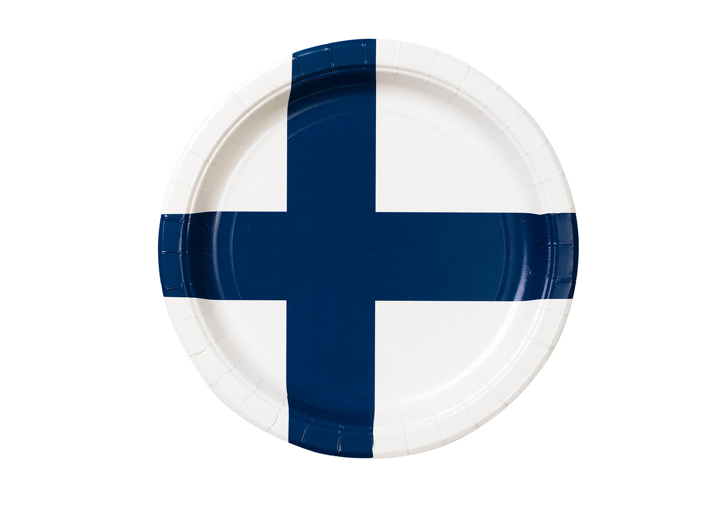 Tallrik Finlands Flagga 8-Pack