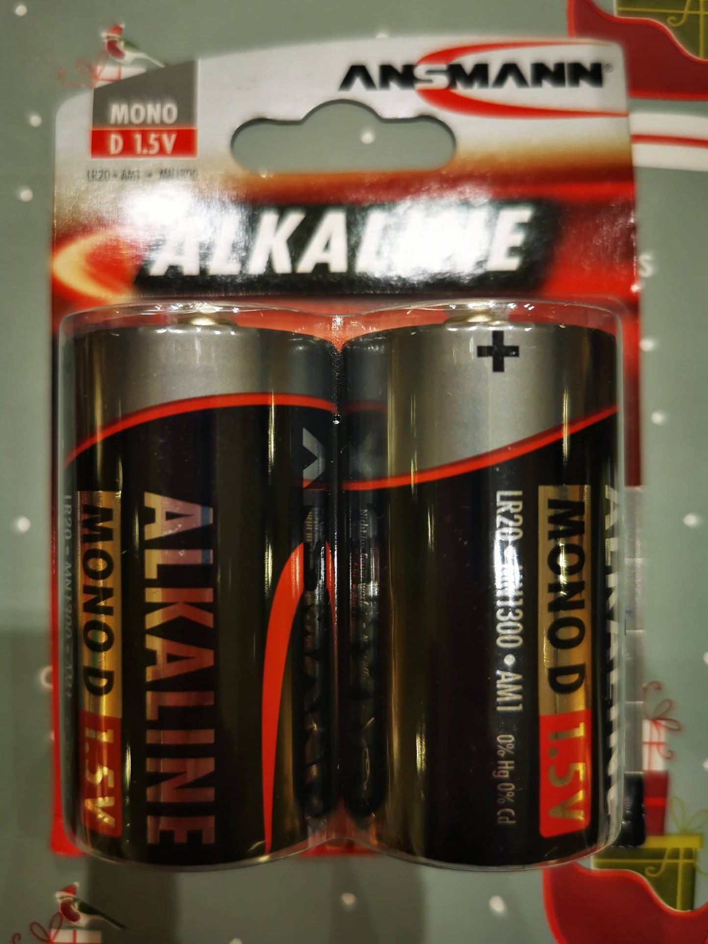 Batteri - Mono D  - 2st - 1.5 V
