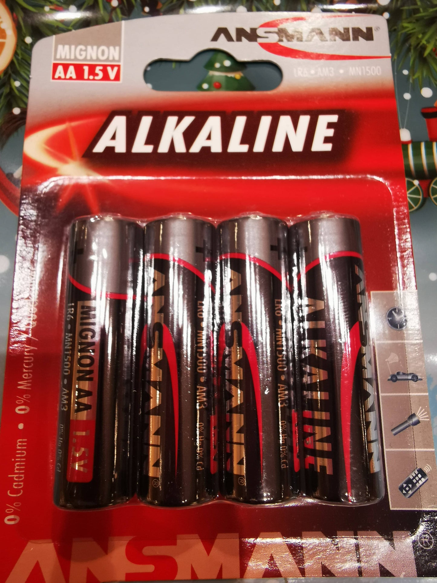 Batteri - AA - 4st - 1.5 V