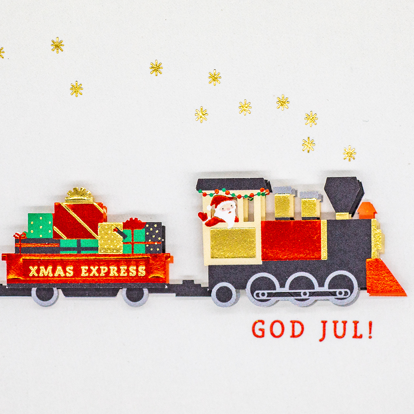 Kopia av 3D Julkort - Jultåg