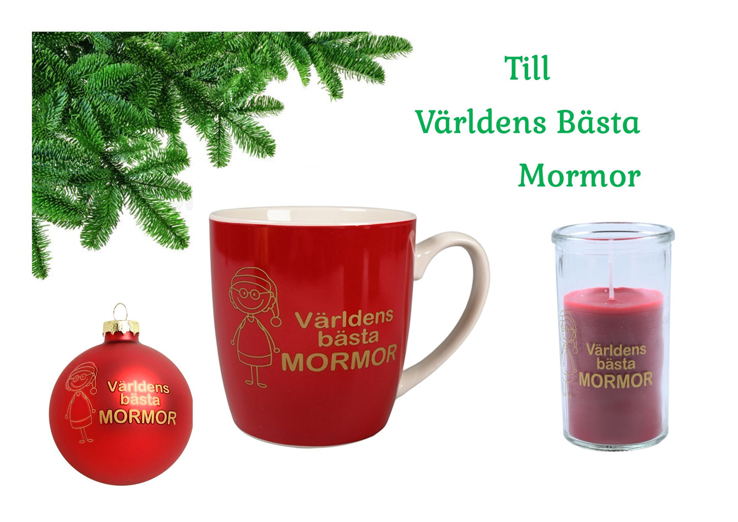 Presentpaket  Världens Bästa Mamma